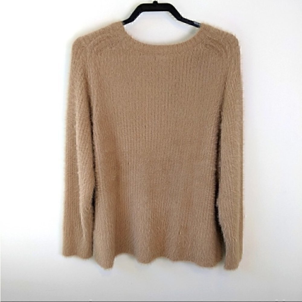 Banana Republic Eyelash ribbed Bare Sweater  Size Small